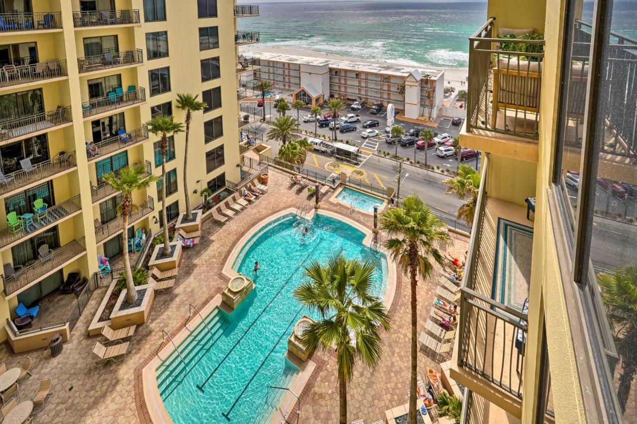 Chic Panama City Beach Condo With Pool And Gulf Views Exterior foto